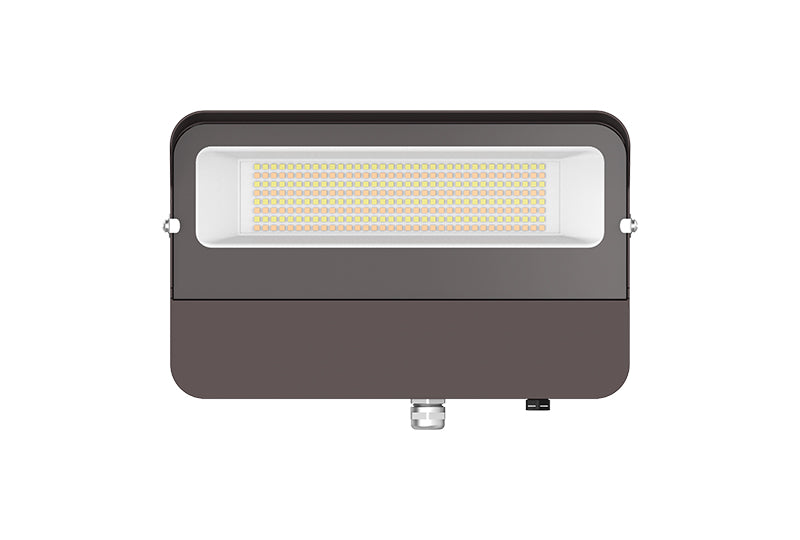 Westgate Mfg Compact Flood Light, 100W, CCT Selectable, 120-277V, Dark Bronze, LFE-100W-MCT-D