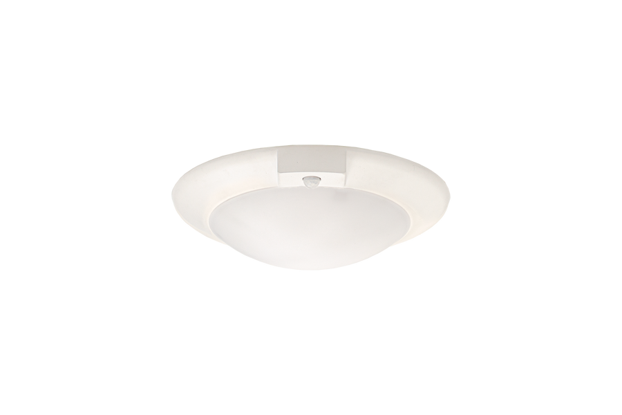Westgate Mfg DLS6 PIR Disk Light, 15W, CCT Selectable, TRIAC Dimming, Wet Location, White, DLS6-MCT-PIR