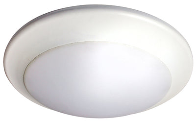 Westgate Mfg DLS6 Disk Light, 15W, CCT Selectable, TRIAC Dimming, Wet Location, White, DLS6-MCT