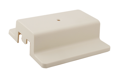 Elco Lighting Floating Canopy and Feed Point Track Accessory, 2-Circuit, White, EC809W