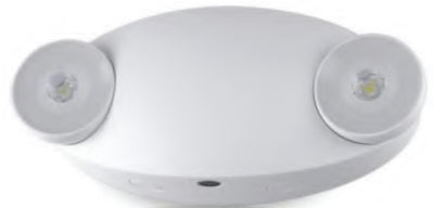 Westgate LED 2-Head Mini Emergency Light, 1W, 6000K White, EL-M2
