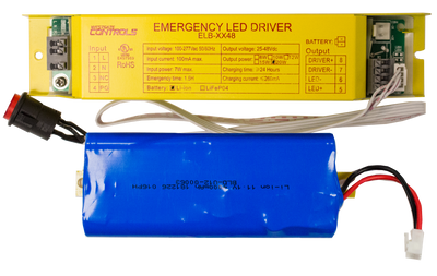 Westgate Mfg LED Emergency Backup System, 20W, 48VDC, 90 Min, ELB-2048