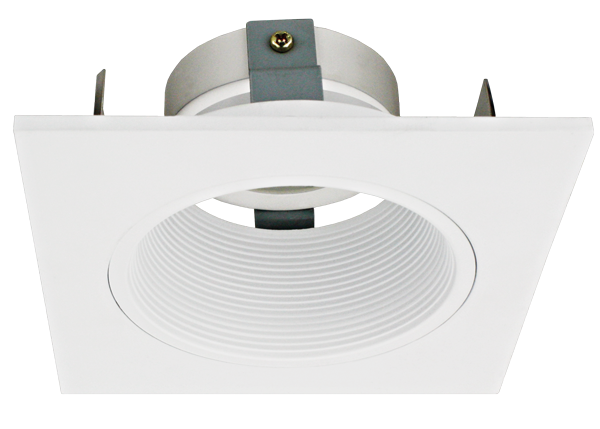 Elco Lighting Pex 3" Square Adjustable Baffle for Koto System, White, ELK3393W