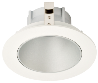Elco Lighting Pex 3" Round Deep Reflector for Koto System, Haze with White Trim, ELK3618H