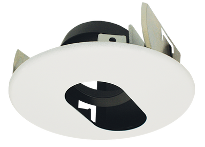 Elco Lighting Pex 3" Round Slotted Pinhole for Koto System, White, ELK3620W