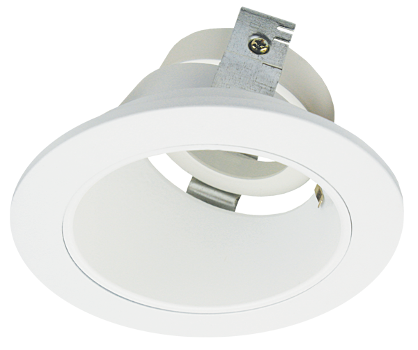 Elco Lighting Pex 3" Round Adjustable Reflector Wall Wash for Koto System, White, ELK3622W