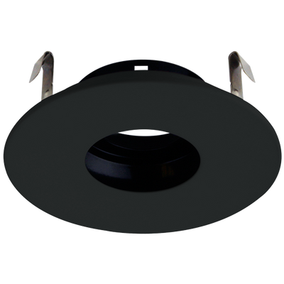 Elco Lighting Pex 4" Round Adjustable Pinhole, Koto System, Black, ELK4127BB