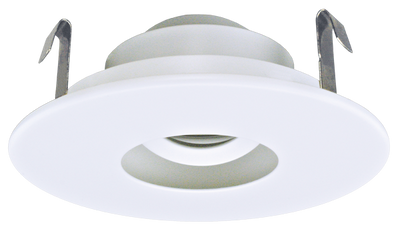 Elco Lighting Pex 4" Round Adjustable Pinhole, Koto System, White, ELK4127W