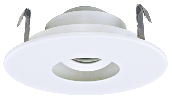 Elco Lighting Pex 4" Round Adjustable Pinhole, Koto System, White, ELK4127W