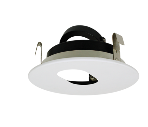 Elco Lighting Pex 4" Slot Aperture Trim, Koto System, All White, ELK4130W
