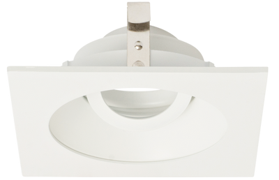 Elco Lighting Pex 4" Square Adjustable Reflector for Koto System, All White, ELK4229W