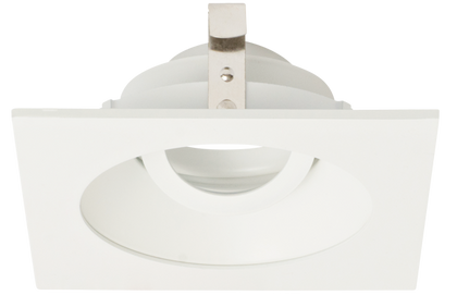 Elco Lighting Pex 4" Square Adjustable Reflector for Koto System, All White, ELK4229W
