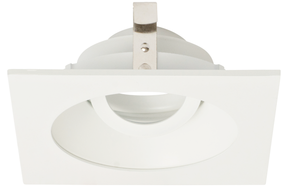 Elco Lighting Pex 4" Square Adjustable Reflector for Koto System, All White, ELK4229W