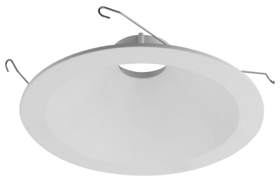 Elco Lighting Pex Round Reflector Trim for Koto Module, 6 In., White, ELK6418W