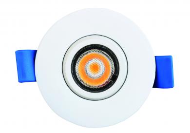 Elco Lighting 2" Ultra Slim LED Gimbal, 5W, CCT Selectable, CRI90, Triac/ELV, White, ERT218CT5W