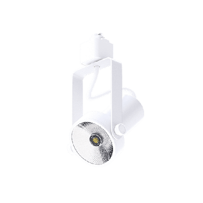Elite Lighting ET-LED-212 Gimbal LED Track Head, 9.5W, CRI90, TRIAC, 120V, Architectural White, ET-LED-212-800L-DIMTR-120