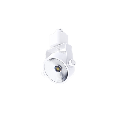 Elite Lighting ET-LED-216 Gimbal LED Track Head, 10W, CRI90, TRIAC, 120V, Architectural White, ET-LED-216-800L-DIMTR-120
