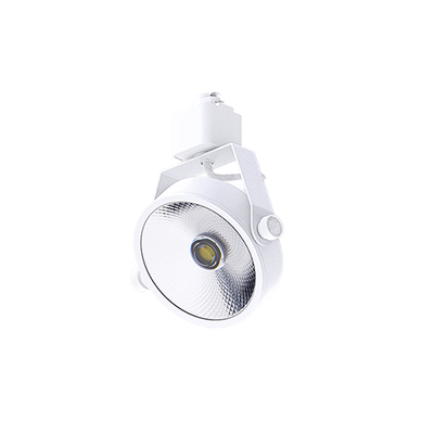 Elite Lighting ET-LED-217 Gimbal LED Track Head, 14W, CRI90, TRIAC, 120V, Architectural White, ET-LED-217-1100L-DIMTR-120