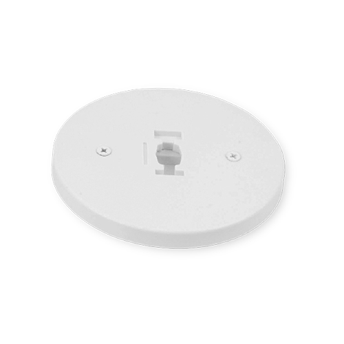 Elite Lighting 1 Circuit Line Voltage Round Monopoint Plate ET140
