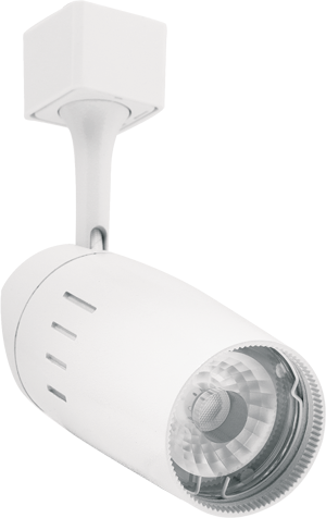 Elco Lighting Clove II Track Fixture, 14W, 3000K, 120V, Triac, 38° Beam, White, ET578L30W