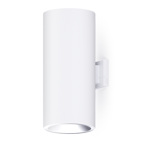 Elite Lighting SCH8 8 In. Architectural LED Cylinder, CRI90, 0-10V Dimming, Up & Down Wall Mount, SCH8-LED-UWM-900L