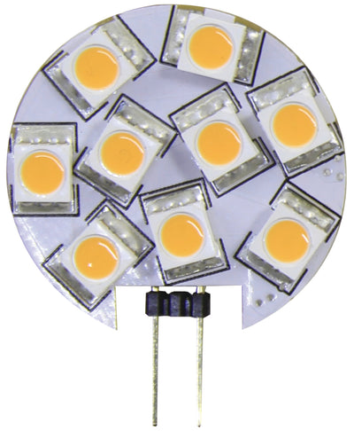 Westgate Mfg G4 Base Lamp, 2W, 3200K, 12V, GZ-G4-9L-32K