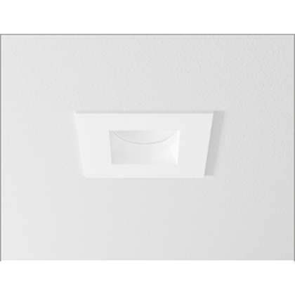 DMF Lighting 3" Square White Trim for H Series LED Downlights, H3TSSWH
