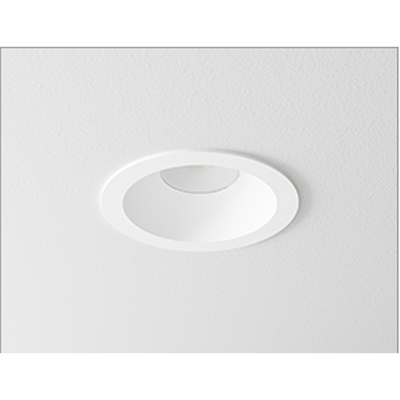 DMF Lighting 4" Round White Trim for H Series LED Downlights, H4TRSWH