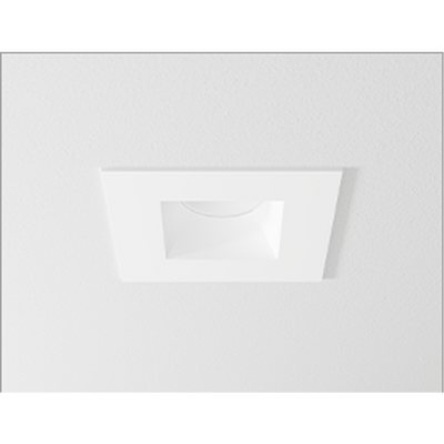 DMF Lighting 4" Square White Trim for H Series LED Downlights, H4TSSWH