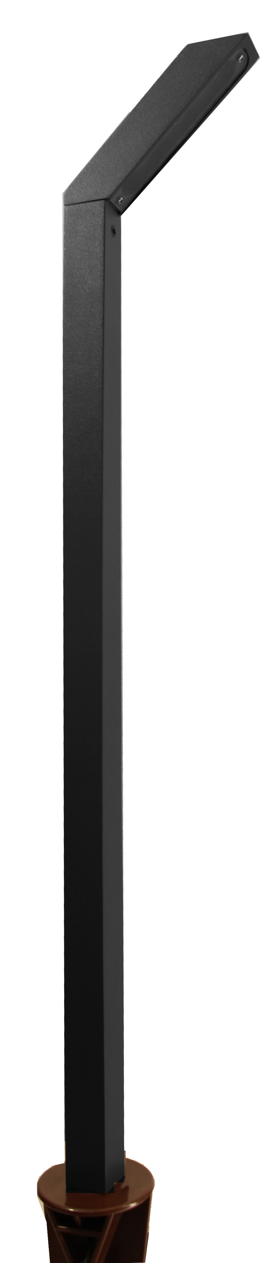 Westgate Mfg Modern LED Path Light, 3W, 3000K, 12VAC/DC, Black, LAL-126-BK
