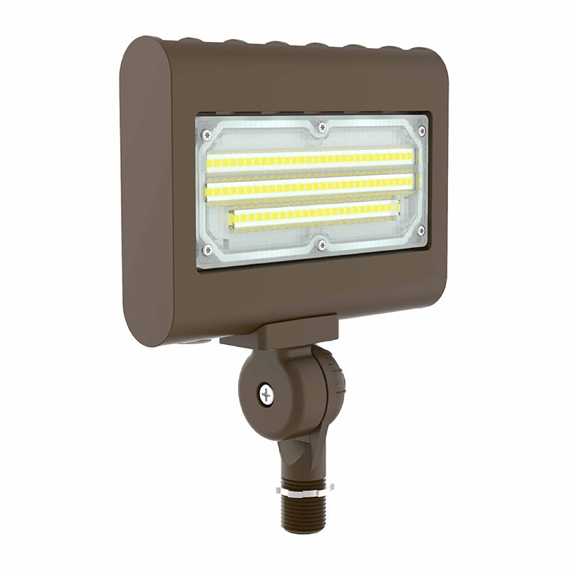 Westgate Mfg LFX Small Flood Light, 10/15/20/30W, 3000K, 0-10V, Knuckle, LFX-SM-10-30W-30K-KN