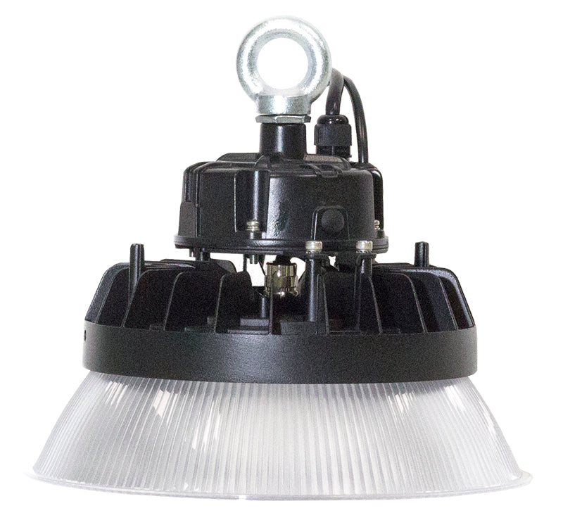 Westgate Mfg LED Mini High Bay, 50W, 4000K, 1–10V Dimmable, IP66, Black, LHB2-50W-40K