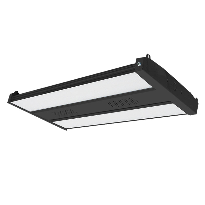Westgate Mfg LLHB4 Architectural Vapor Tight High Bay, 80/110/150W, CCT Selectable, 0-10V, Black, LLHB4-80-150W-MCTP-BK
