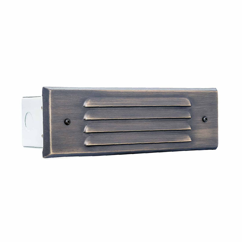 Westgate Mfg Step Light, 3W, 12V, 3000K, Aged Nickel, LS-124-AN