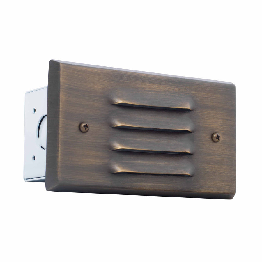 Westgate Mfg Step Light, 3W, 12V, 3000K, Solid Brass, Bronze, LS-161-BZ