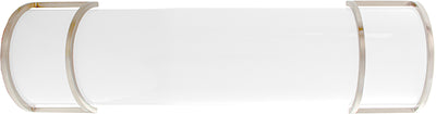 Westgate Mfg LVE Vanity Light, 24 In., 17W, CRI90, CCT Selectable, 120-277V, TRIAC Dimming, Satin Nickel, LVE-24-MCT-BN