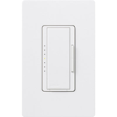 Lutron Maestro C.L Multi-Location Dimmer 150W Cfl/LED or 600W Inc/Hal 120V, Vive, Enabled, White, MRF2S-6CL-WH