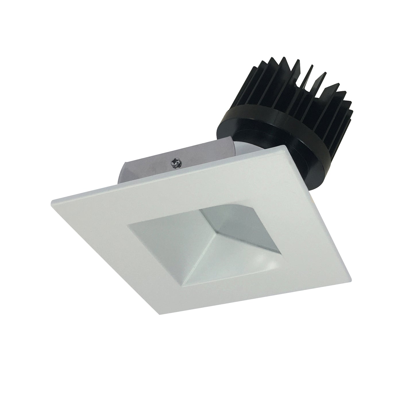 Nora Lighting 4" Iolite LED Square Wall Wash, 1500lm/2000lm (varies by housing), 3000K, White Reflector / White Flange NIO-4SW30XWW/HL