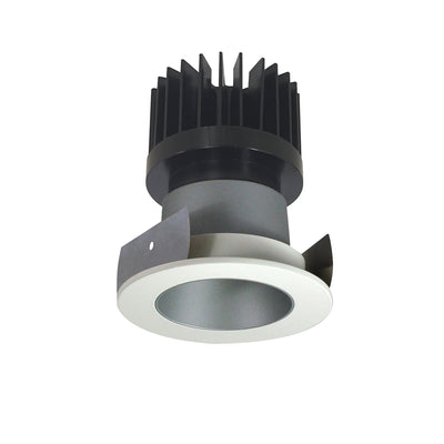Nora Lighting 2" Iolite LED Round Reflector, 10-Degree Optic, 850lm / 12W, 4000K, Haze Reflector / White Flange NIOB-2RNDC40QHW