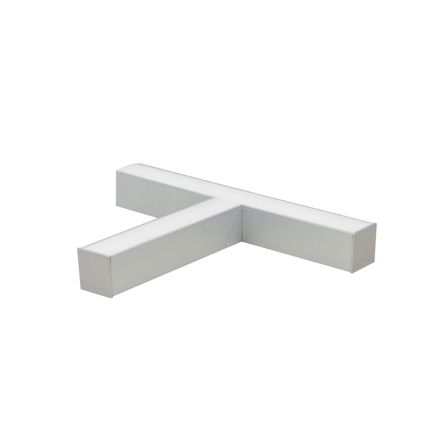 Nora Lighting T Shaped L-Line LED Direct Linear, 4600lm / 3000K, Aluminum Finish NLIN-T1030A