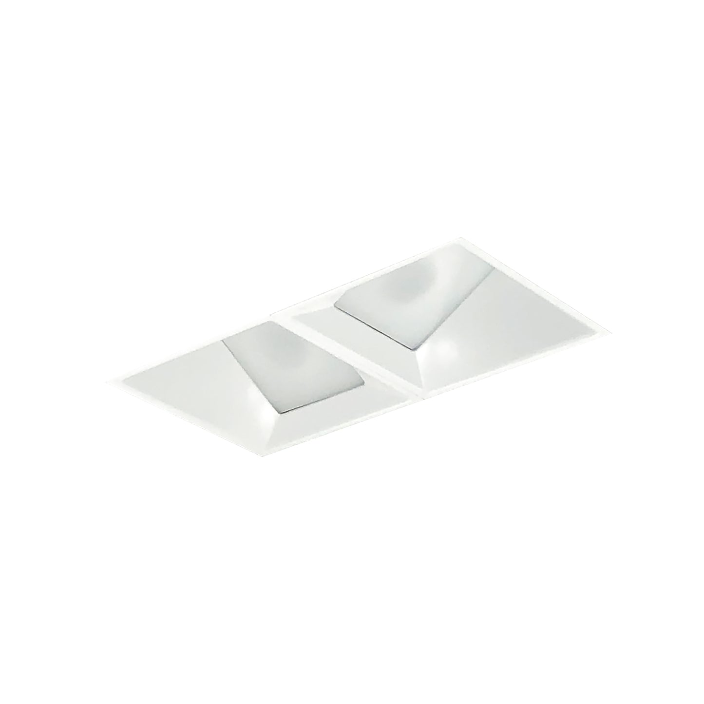 Nora Lighting Iolite MLS 2-Head Trimless Reflector Kit, Comfort Dim, 800lm, MPW Wall Wash Trims NMIOTL-12-NF-WW-CDX-10-MPW