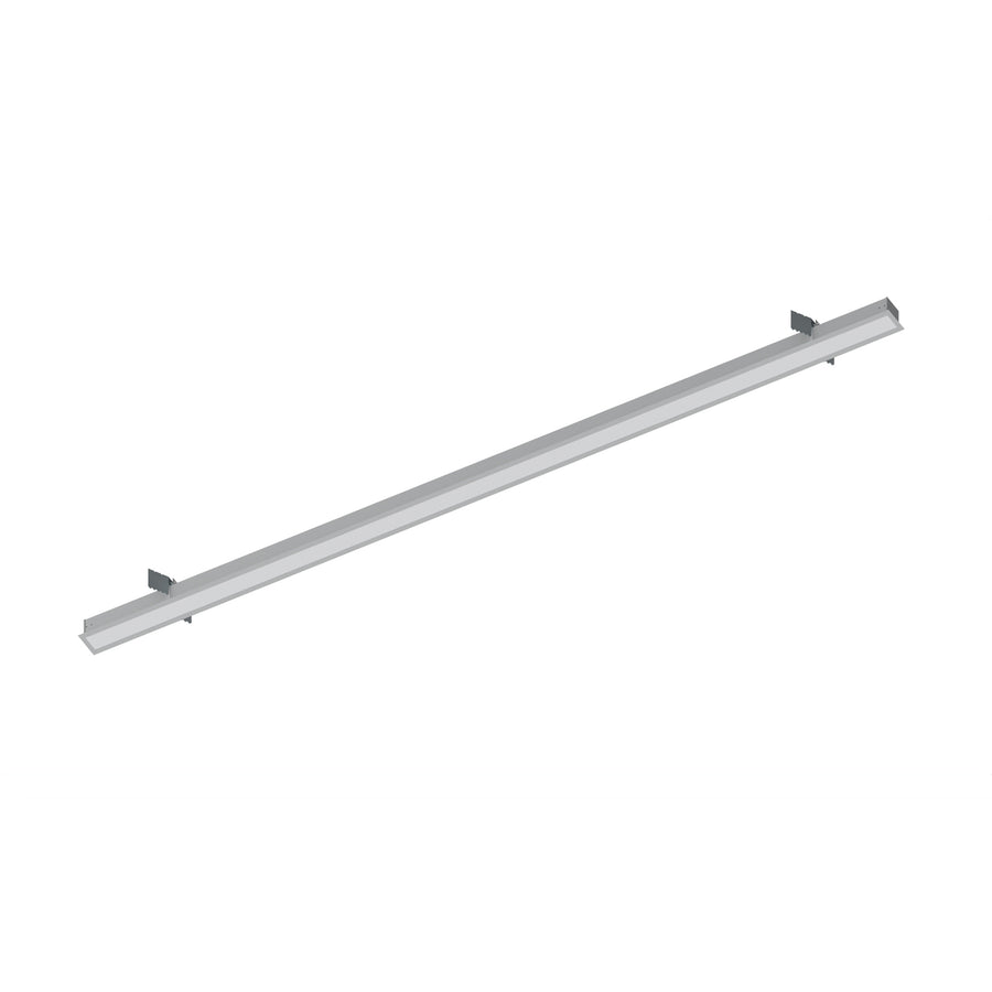 Nora Lighting 8' L-Line LED Recessed Linear, 8400lm / 3000K, Aluminum Finish NRLIN-81030A