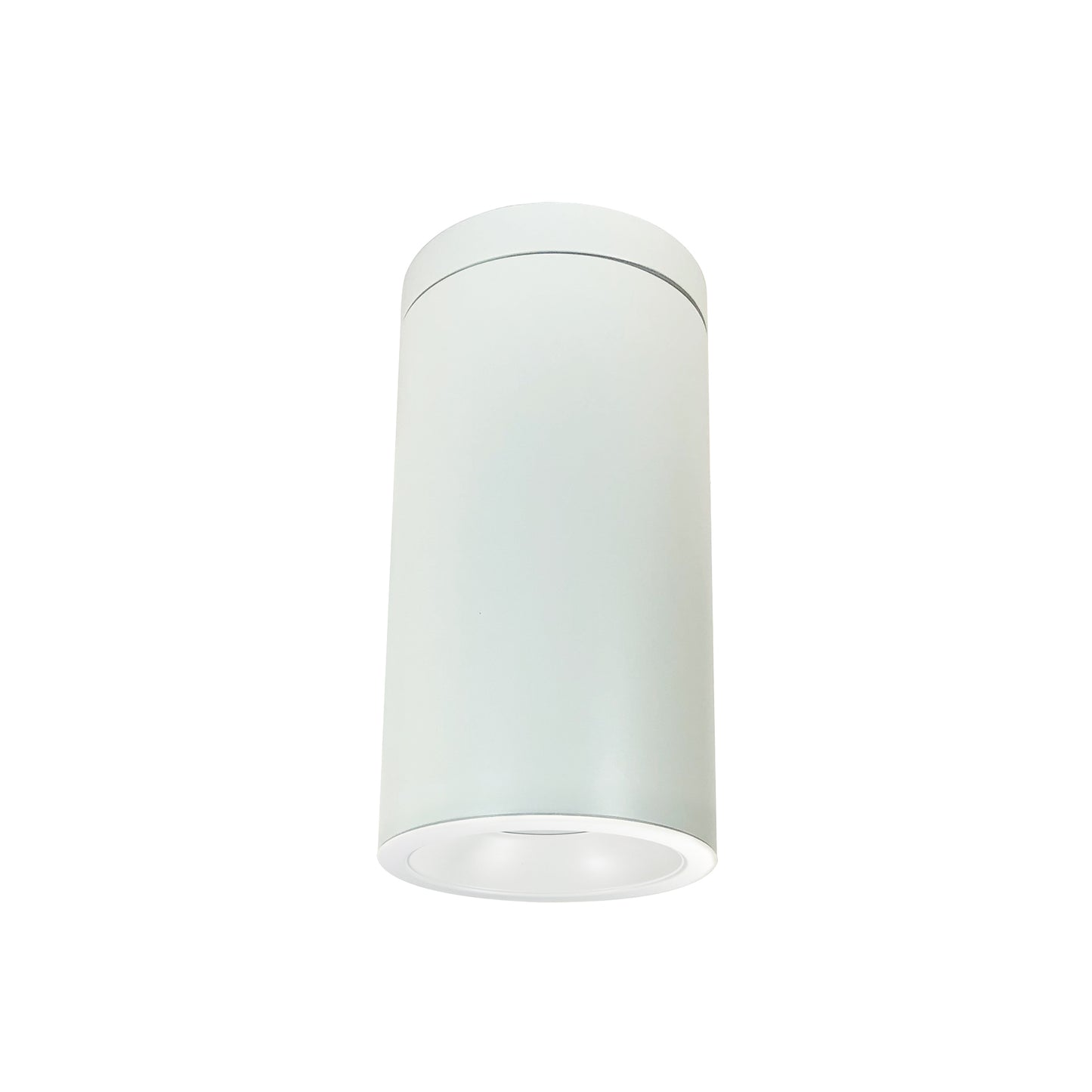 Nora Lighting 6" Cobalt Surface Mount Cylinder, White, 1000L, 4000K, Matte Powder White Reflector, 120V Triac/ELV/0-10V & 277V 0-10V Dimming NYLD2-6S10140MPWW4