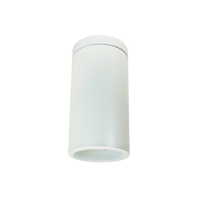 Nora Lighting 6" Cobalt Surface Mount Cylinder, White, 1000L, 2700K, White Reflector, 120V Triac/ELV Dimming NYLD2-6S10127WWW