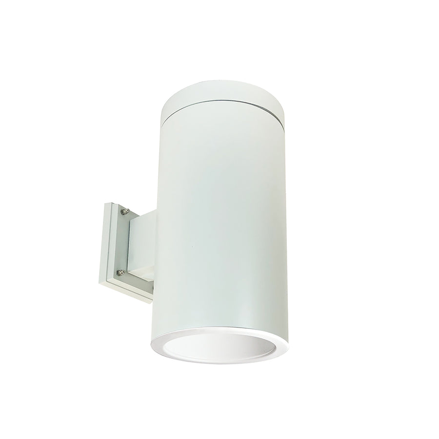 Nora Lighting 6" Cylinder, White, Wall Mount, Incandescent, Baf., White NYLI-6WI2WWW