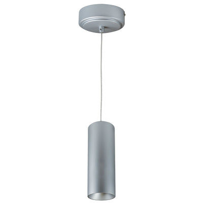 Nora Lighting 2" iLENE Cable Mount Mini Cylinder, 1000lm, 14W, 3500K, Silver, 120V Triac/ELV/0-10V & 277V 0-10V Dimming NYLM-2C35XSSLE4A