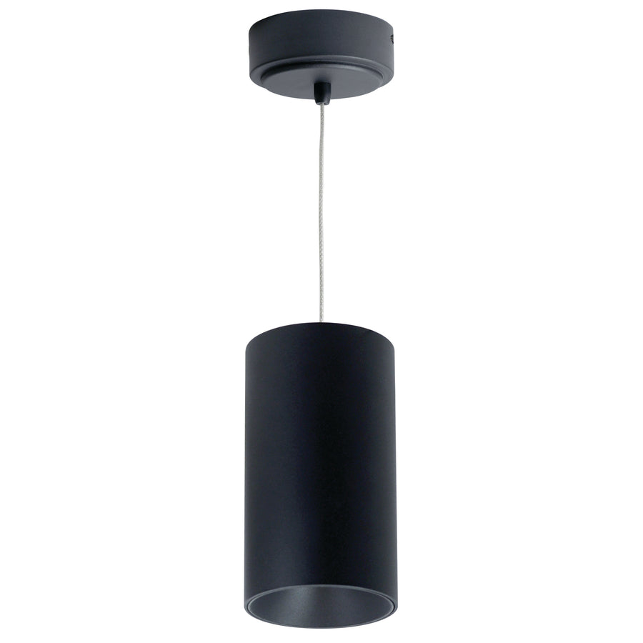 Nora Lighting 3" iLENE Cable Mount Mini Cylinder, 1500lm, 30W, 2700K, Black, 120V Triac/ELV/0-10V & 277V 0-10V Dimming NYLM-3C27XBBLE4