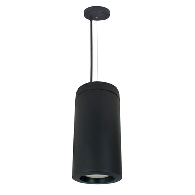 Nora Lighting 6" Onyx Cable Mount Black Cylinder, 1100lm, Tunable White, Black Reflector, 120V Triac/ELV Dimming NYLO-6CTW111BBBAC