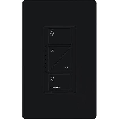 Lutron Caseta Original In-Wall Smart Dimmer Switch PRO, Neutral Optional, 250W LED or 1000VA, MLV, 120V, Single-Pole/3-Way, PD-10NXD-BL, Black