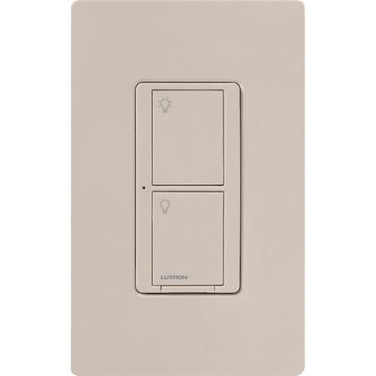 Lutron Caseta Original Smart Switch, 6A Light or 3.6A Fan, Neutral Required, 120V, PD-5ANS-LA, Light Almond